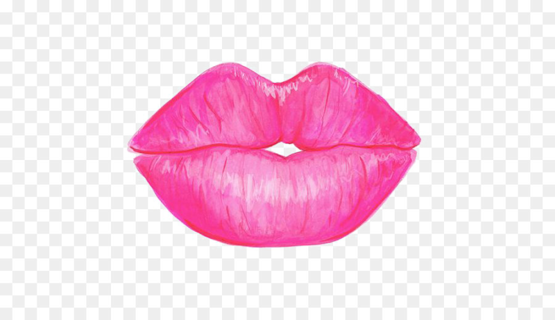 Губы без фона