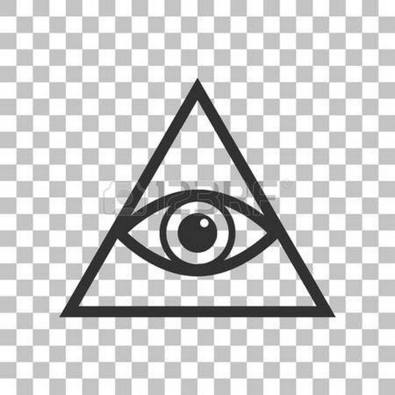 Всевидящее око в треугольнике