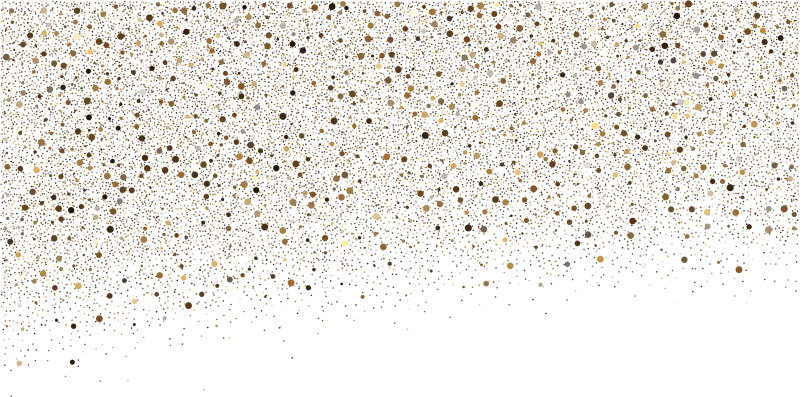 Серебряные блестки на прозрачном фоне