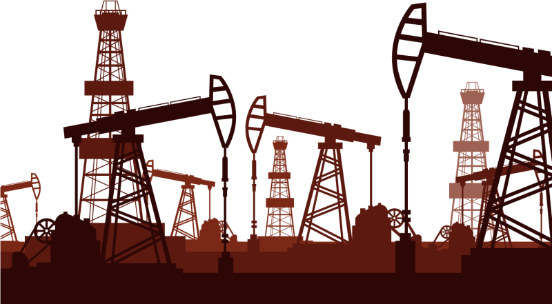 Промышленность на белом фоне