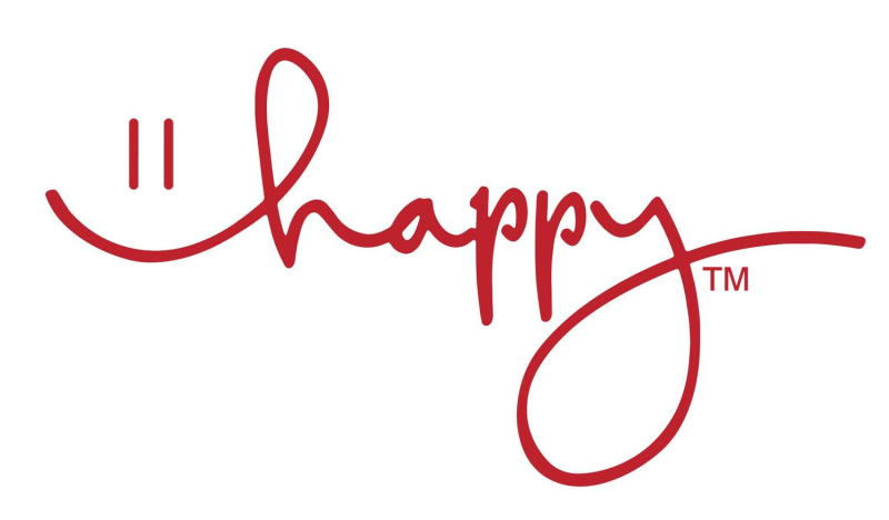 Надпись счастья на прозрачном фоне