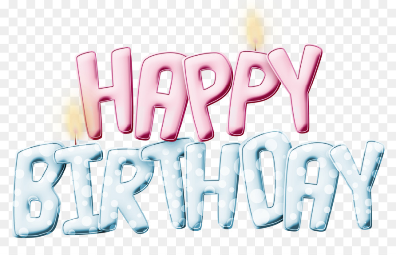 Happy Birthday надпись