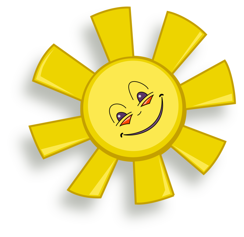 Лучики солнца