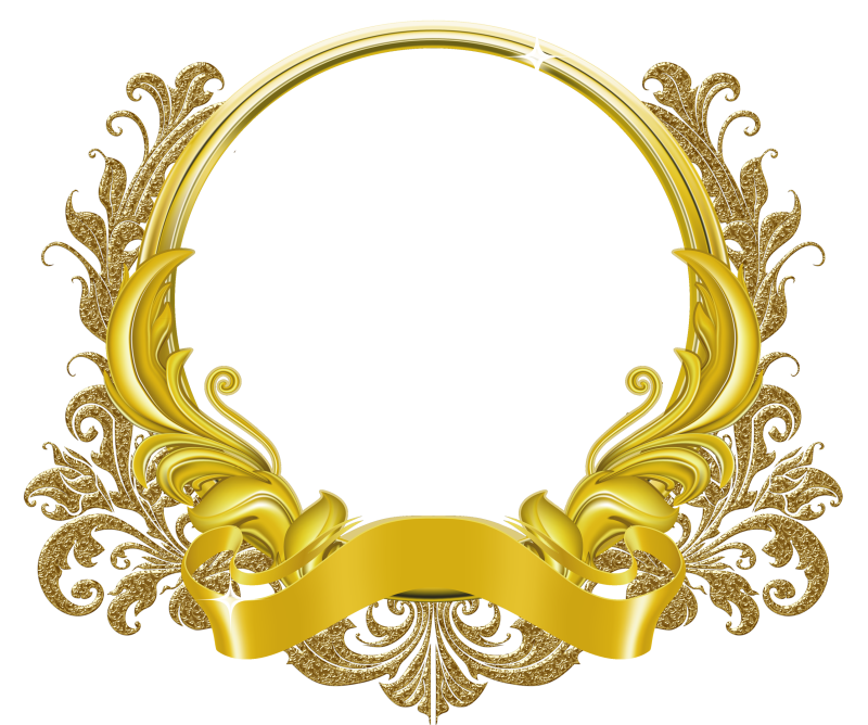Золотистая рамка