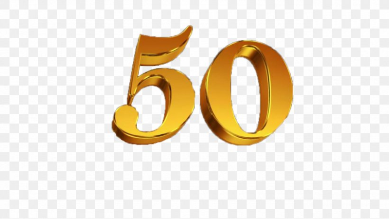 Красивая цифра 50