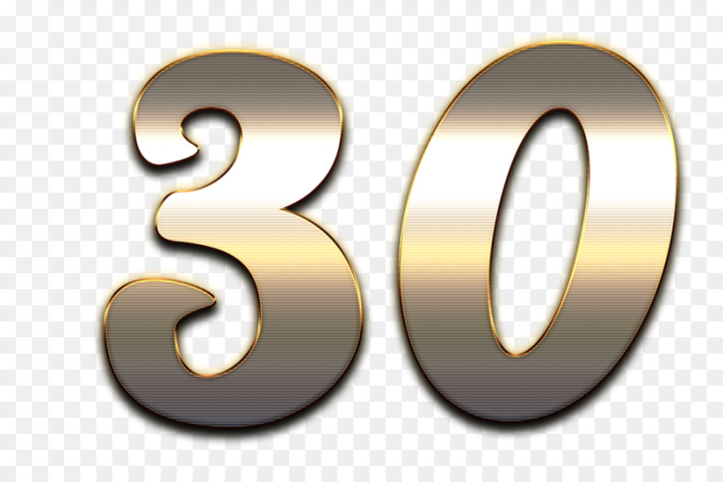 Цифра 30