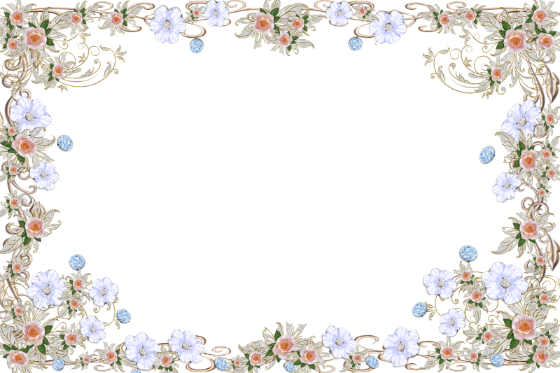 Цветочная рамка