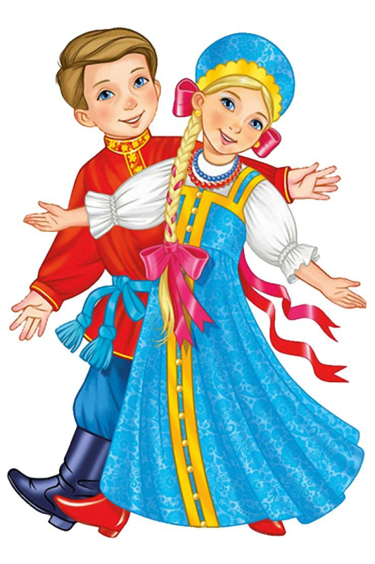 Девочки в национальных костюмах иллюстрации