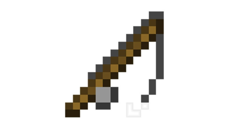 Майнкрафт удочка с морковью