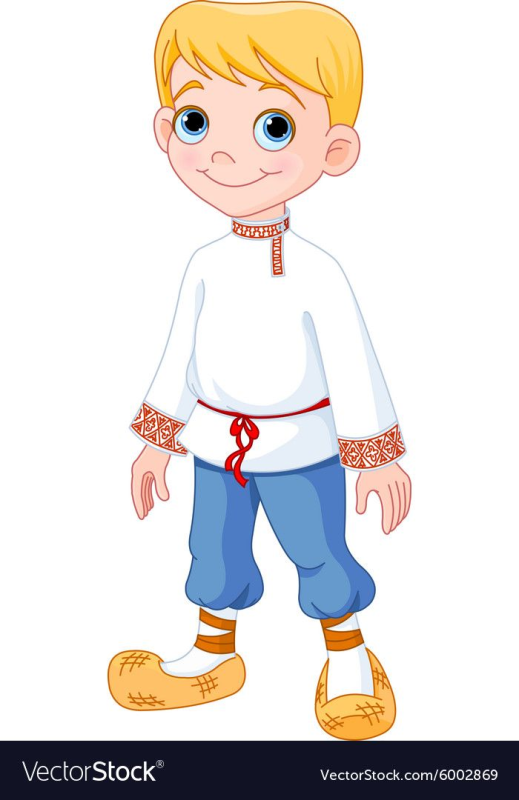Народный костюм на мальчика