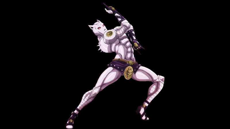 Поза киллер Квин Джоджо