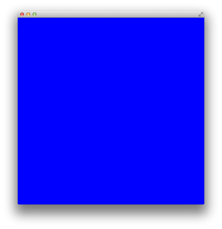 Ярко синий цвет