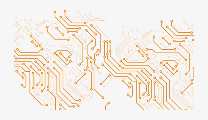 Микросхема без фона