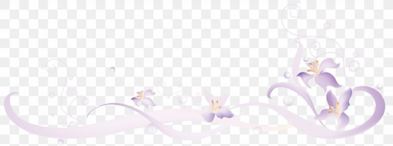 Фиолетовые узоры на прозрачном фоне