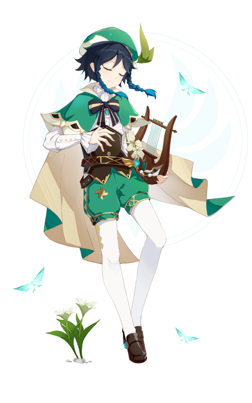 Аниме фигурки Геншин Венти