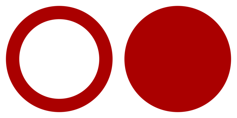 Красный круг