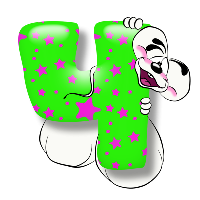 Красочные буквы