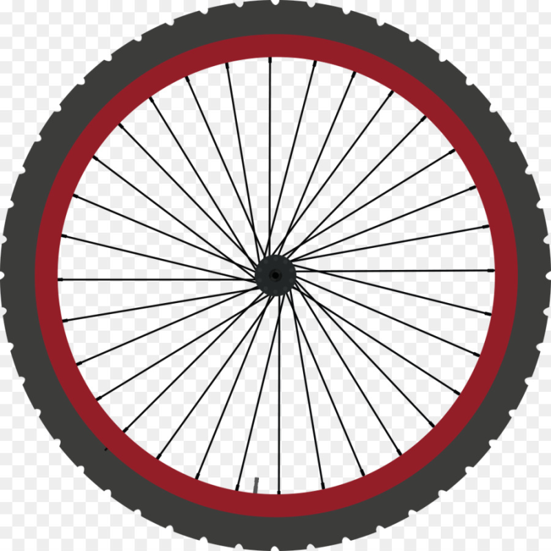 Колесо велосипедное на белом фоне