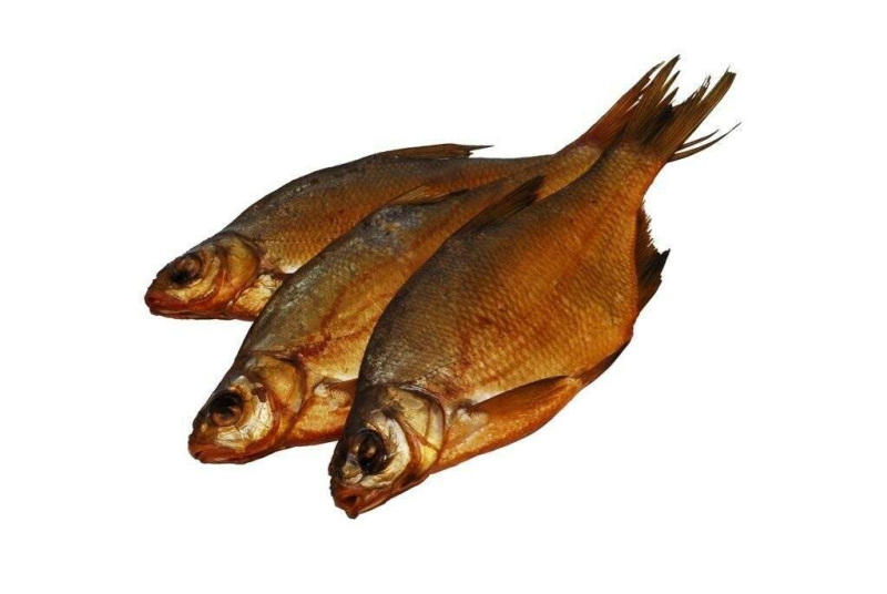 Вяленая копченая вобла