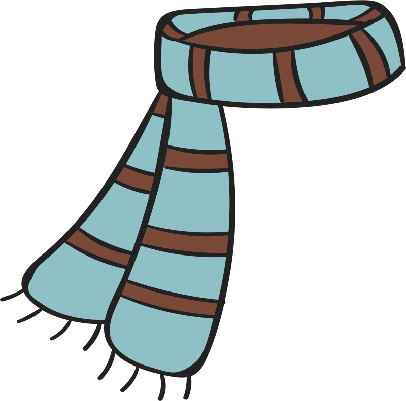 Шарф раскраска