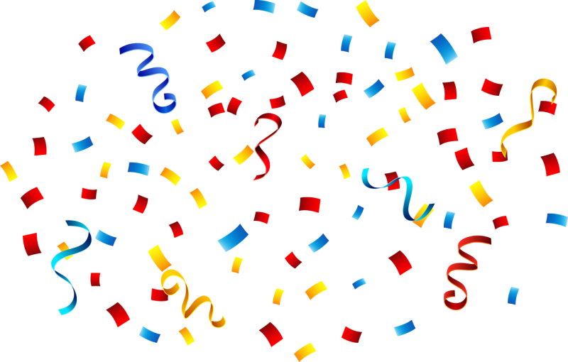 Конфетти разноцветный