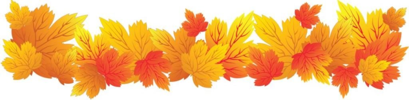 Гирлянда из осенних листьев