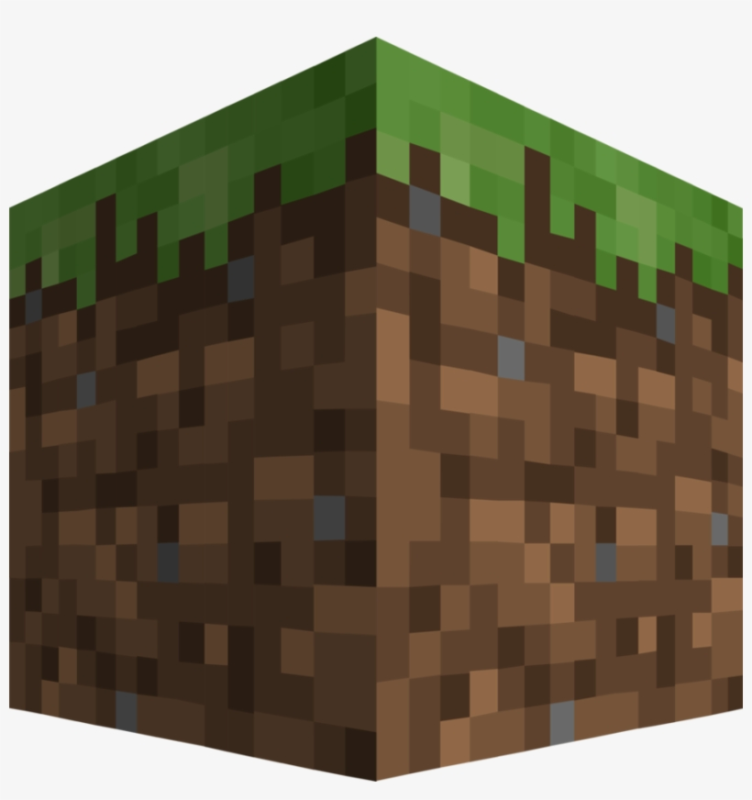 Minecraft блок травы