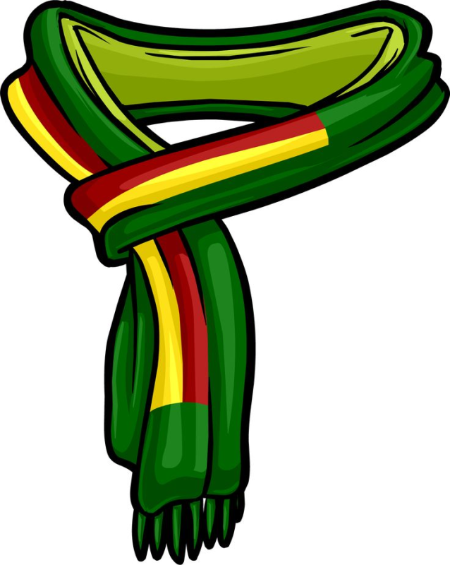 Мультяшки в шарфах