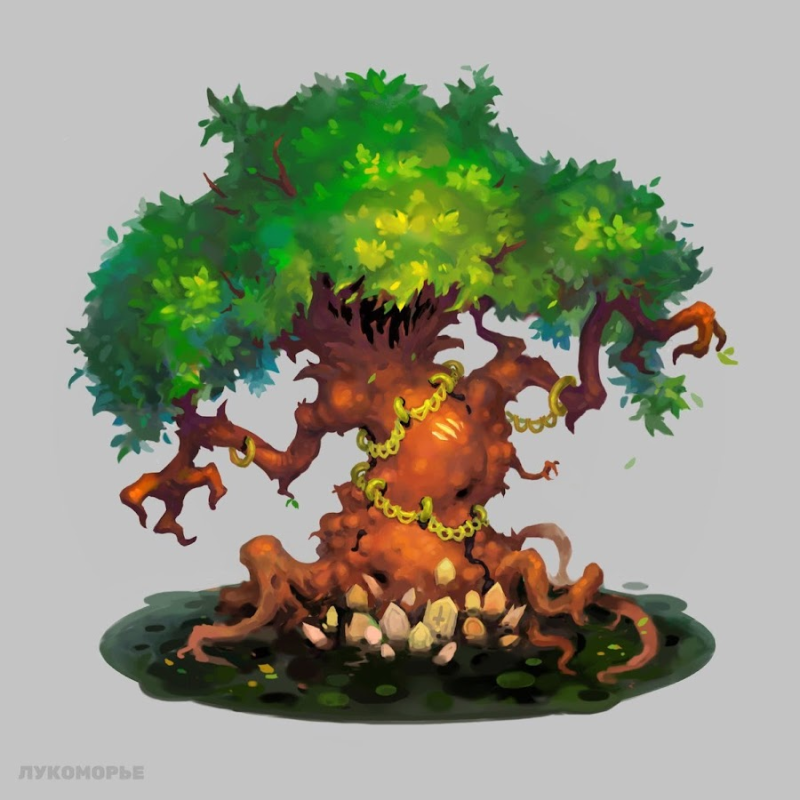 Дуб зеленый