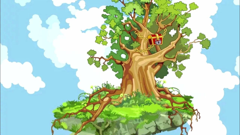 Царевна лягушка дуб с сундуком