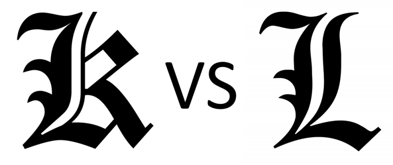 Кира тетрадь смерти буква