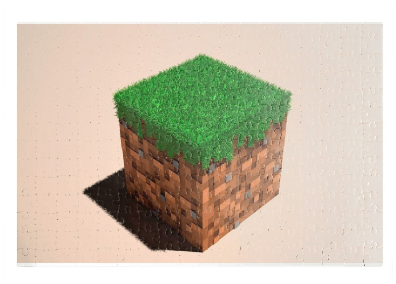 Блок травы майнкрафт