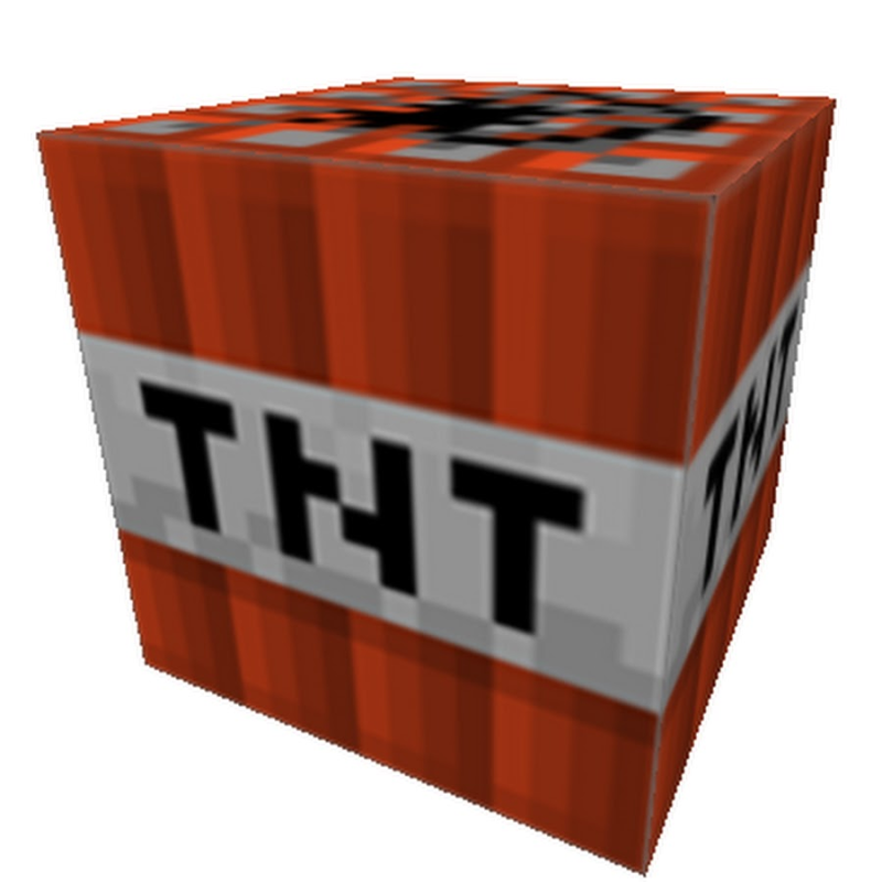 Блок ДИНАМИТА В майнкрафт