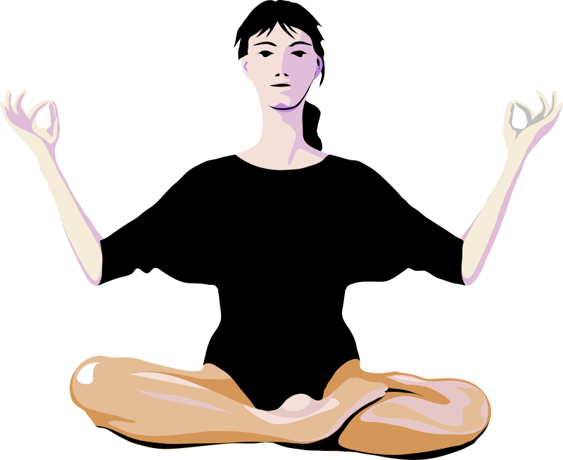 Медитация иллюстрация