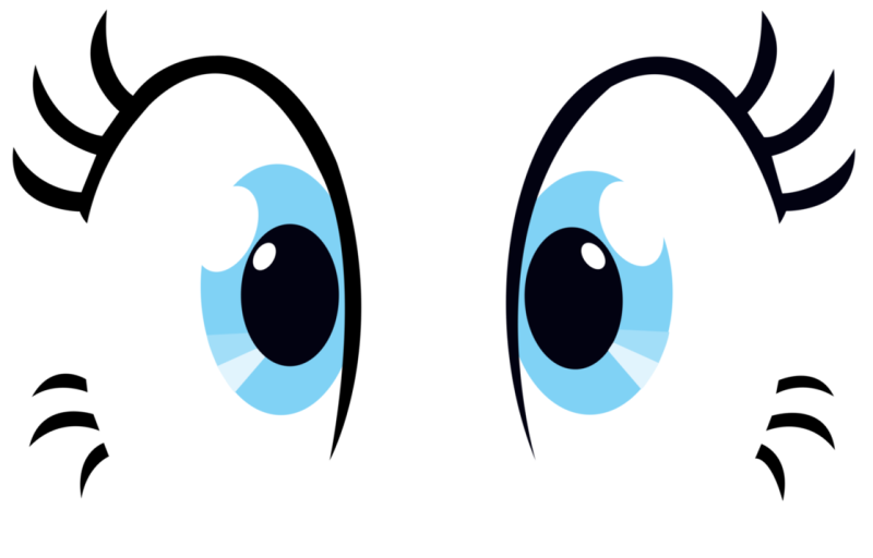 Глаза трафарет