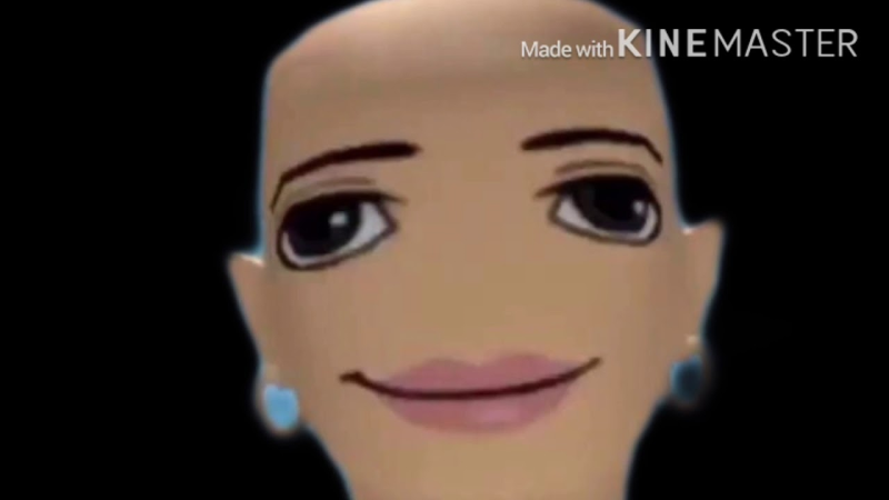 Лицо из РОБЛОКСА женское