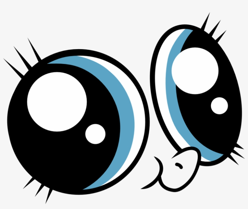 Глаза из мультика