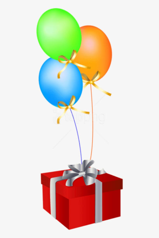Подарок в шарике воздушном