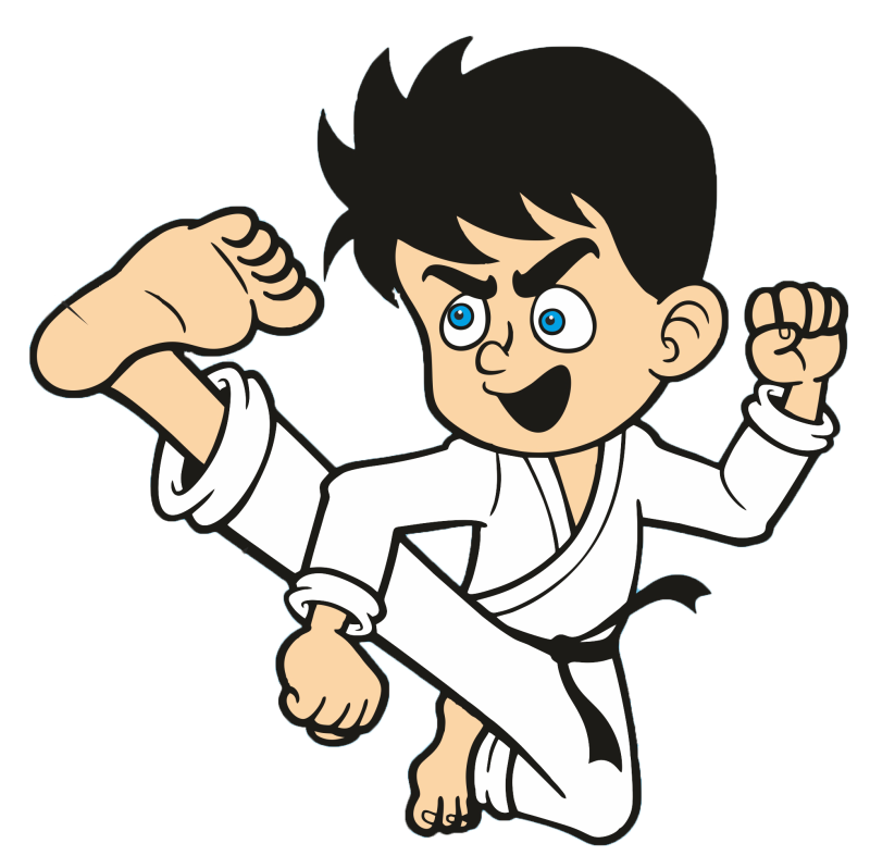 Каратист мультяшный