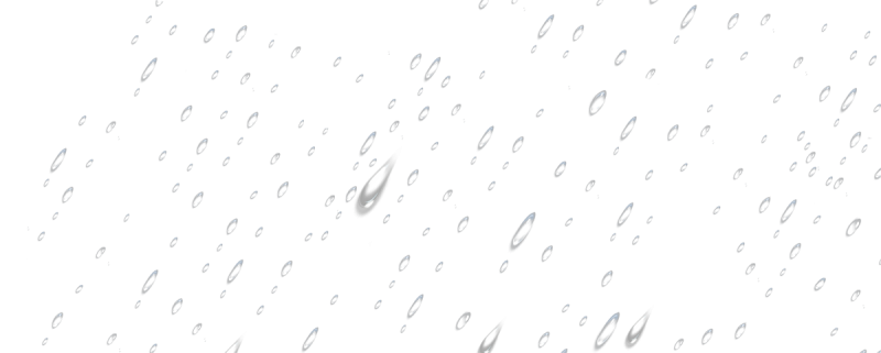 Дождь на прозрачном фоне