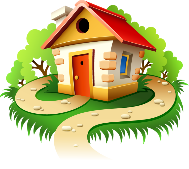 Мультяшные домики