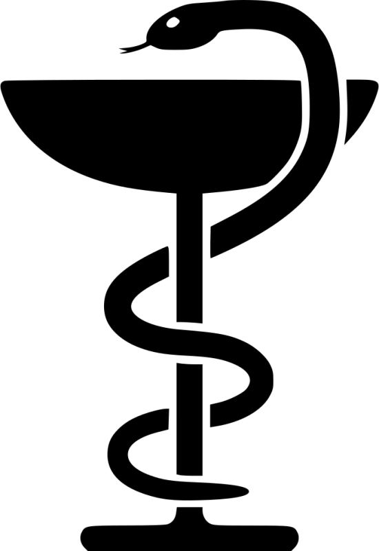 Символ медицины чаша со змеей