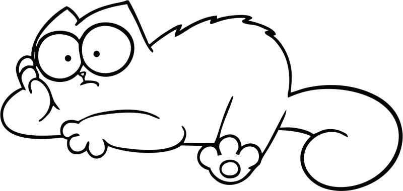 Кот Саймон картинки
