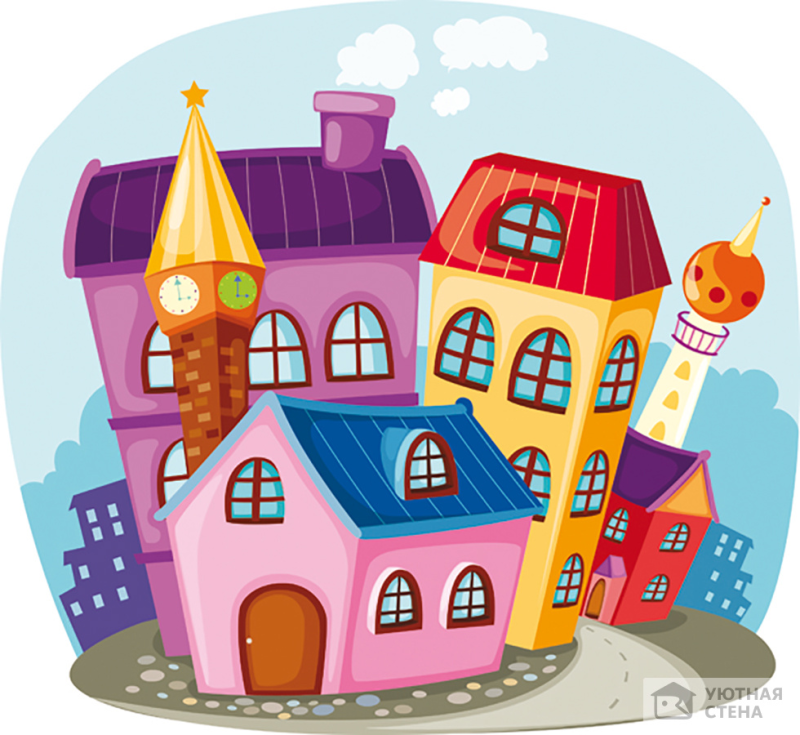 Дом мультяшный