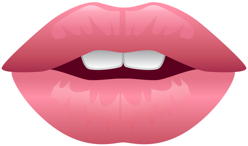 Губы мультяшные