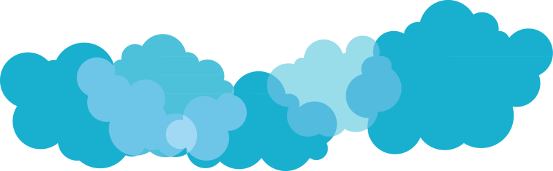 Облако мультяшное на прозрачном фоне