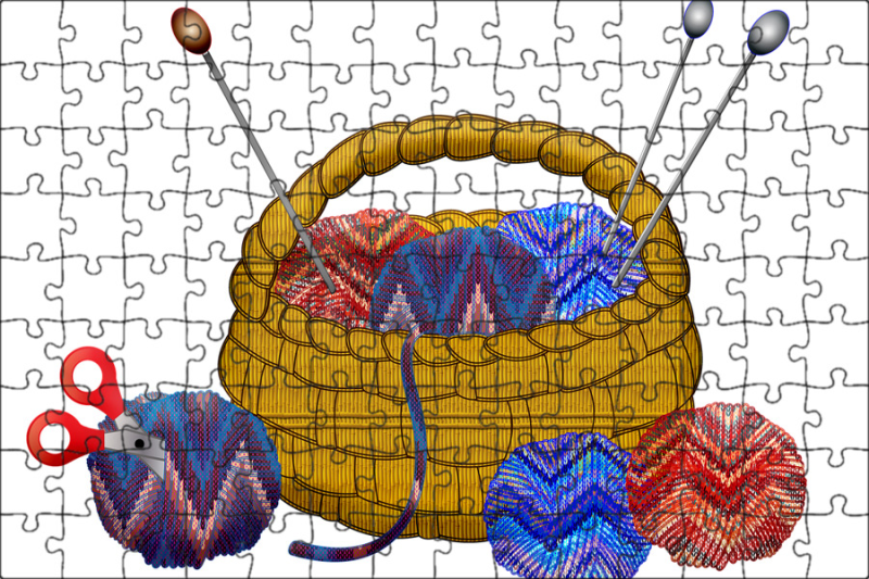 Клубки ниток для вязания