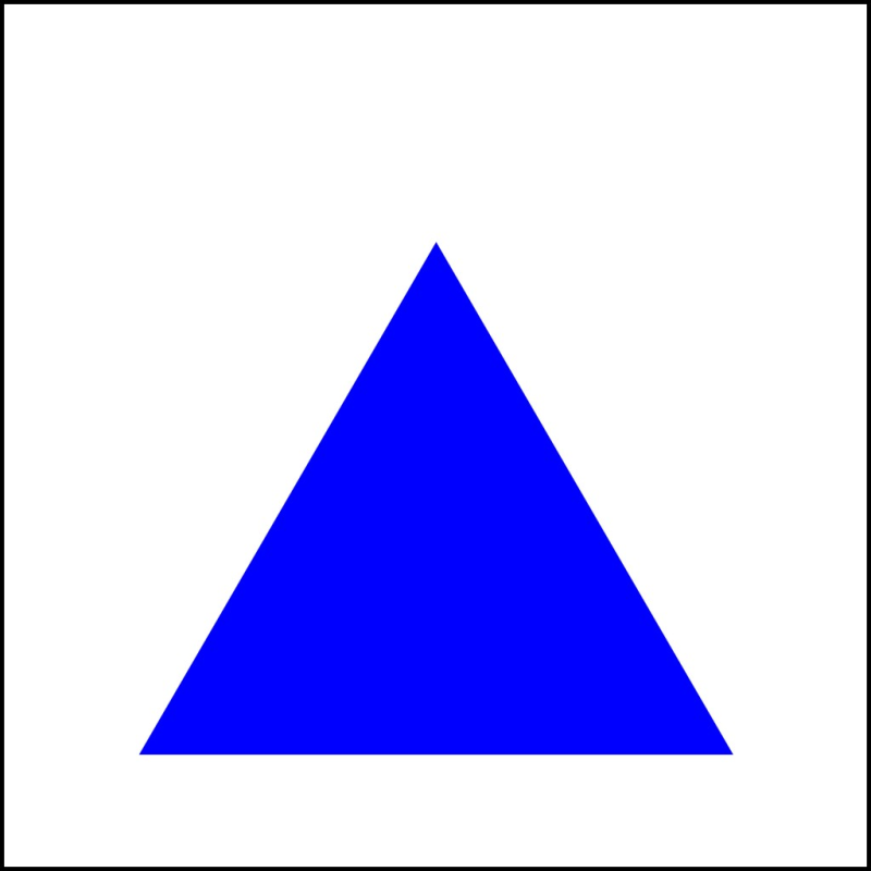 Геометрическая фигура треугольник для детей