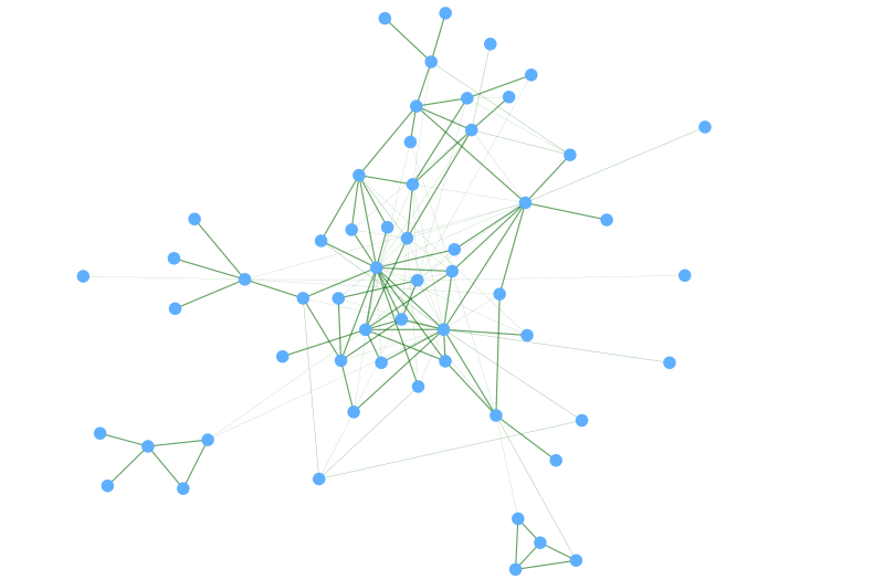 Нейросеть на белом фоне