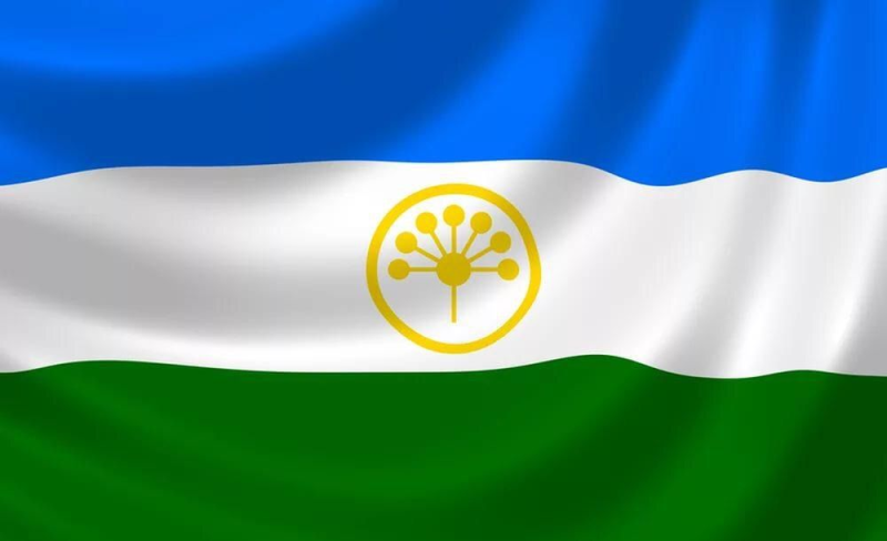 Флаг Республики Башкортостан